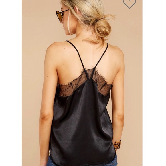 Black Lace Tank Top size S - Picture 5 of 13